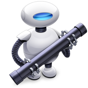 Интерфейс Apple Automator